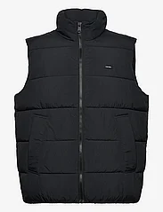 Calvin Klein - CRINKLE NYLON QUILT VEST - vests - ck black - 0