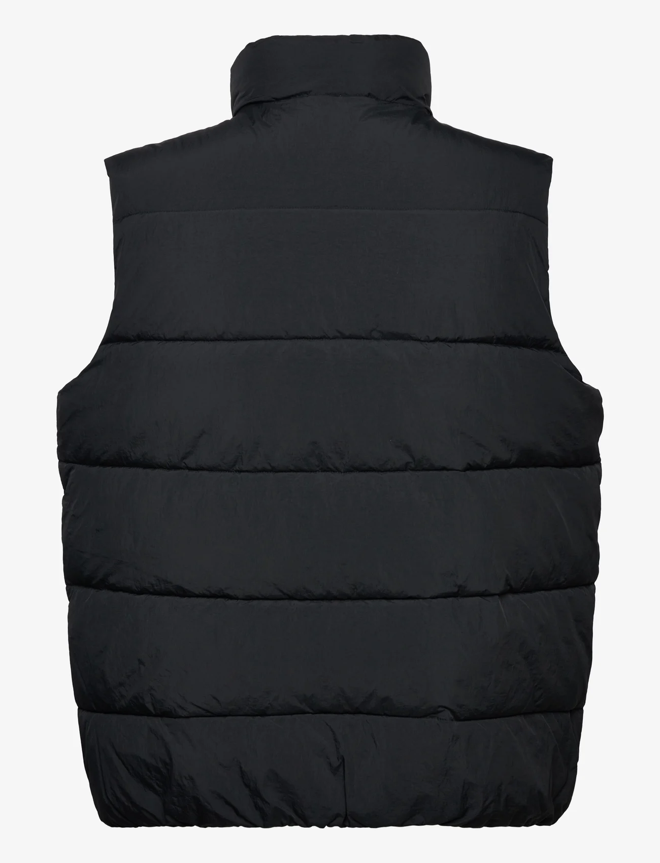 Calvin Klein - CRINKLE NYLON QUILT VEST - vests - ck black - 1