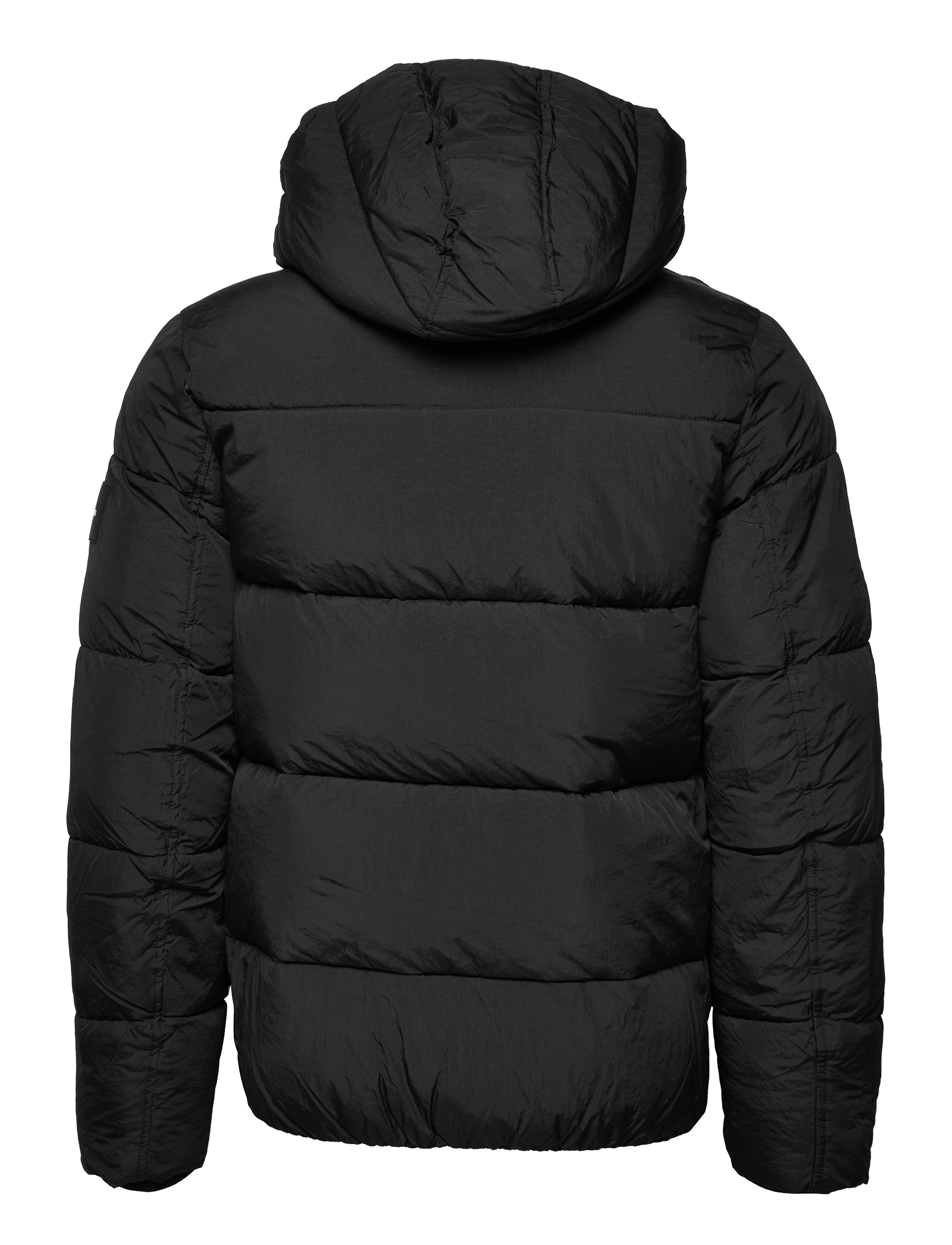 Calvin Klein - CRINKLE NYLON QUILT JACKET - ck black - 1