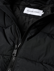 Calvin Klein - CRINKLE NYLON QUILT JACKET - padded jackets - ck black - 4