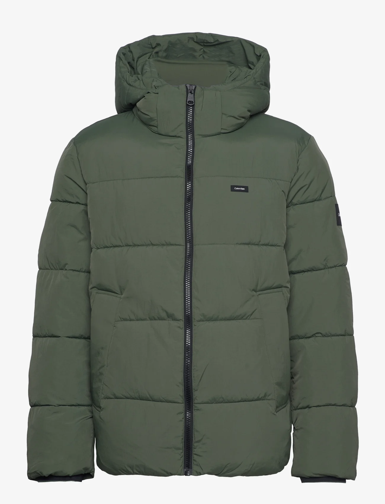 Calvin Klein - CRINKLE NYLON PUFFER JACKET - winterjassen - thyme - 0