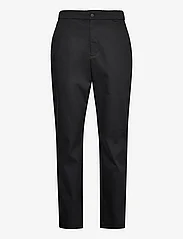 Calvin Klein - RELAXED TAPERED HEAVY SATEEN - ck black - 0
