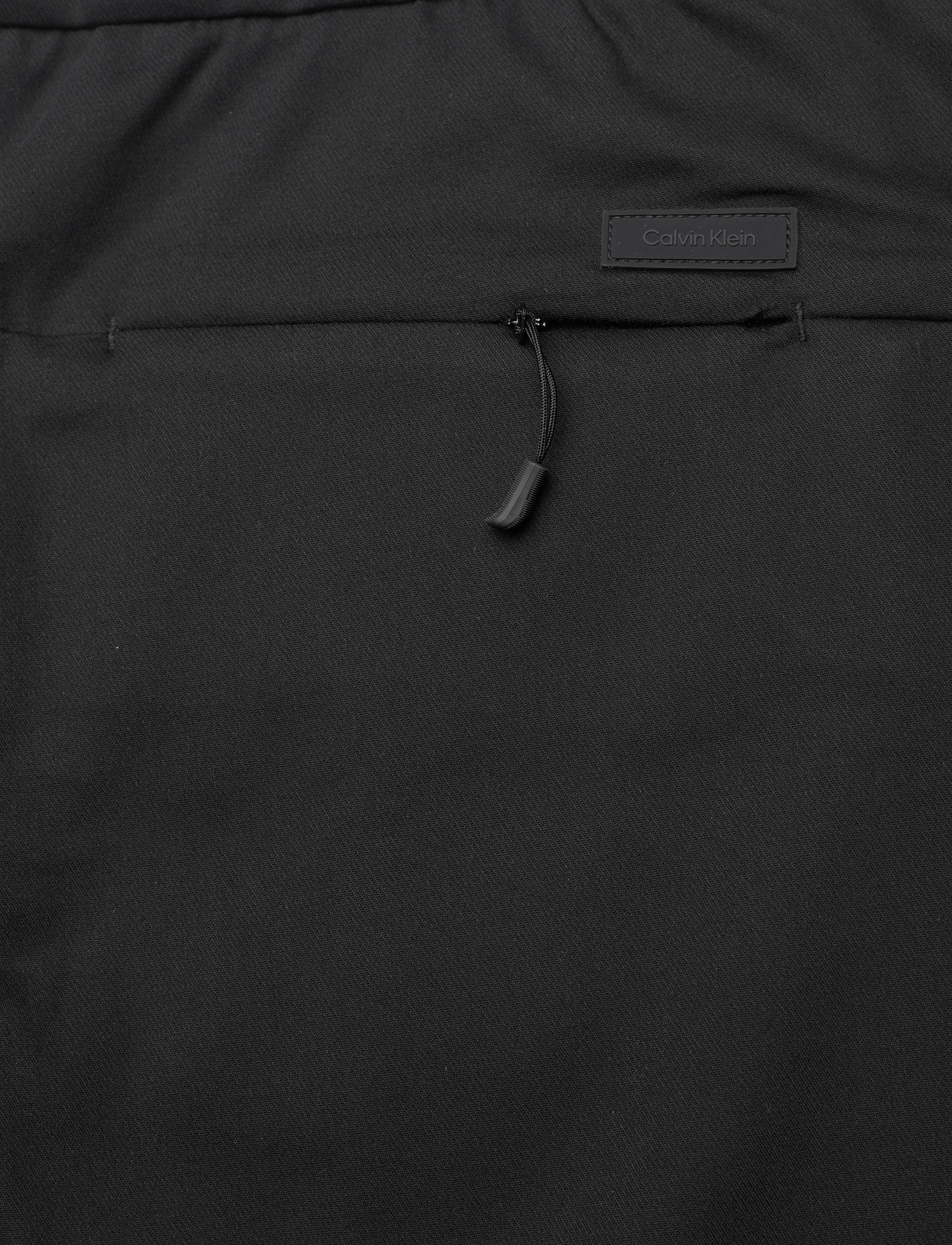 Calvin Klein - RELAXED TAPERED HEAVY SATEEN - ck black - 4