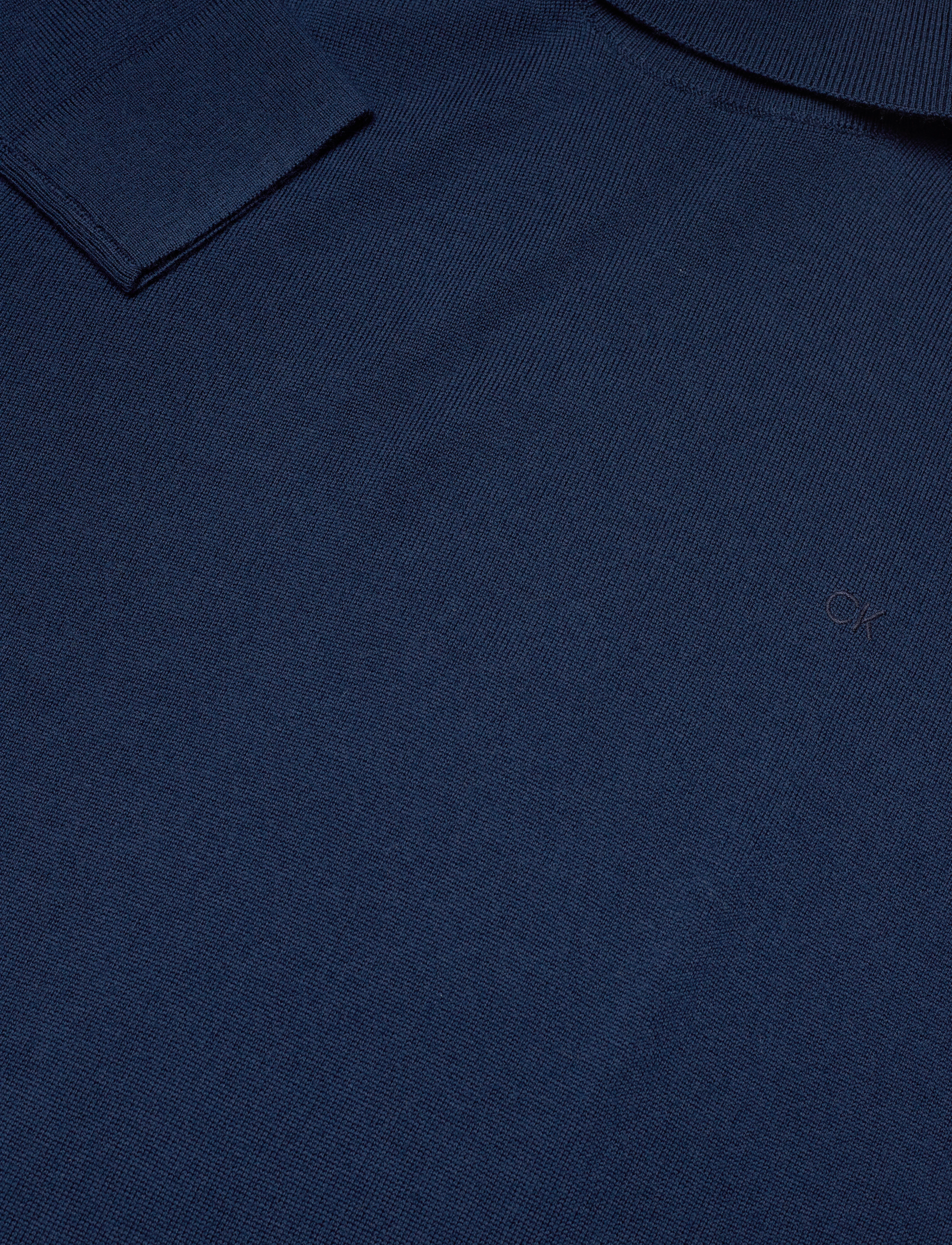 Calvin Klein - MERINO RWS TURTLE NECK - calvin navy - 3
