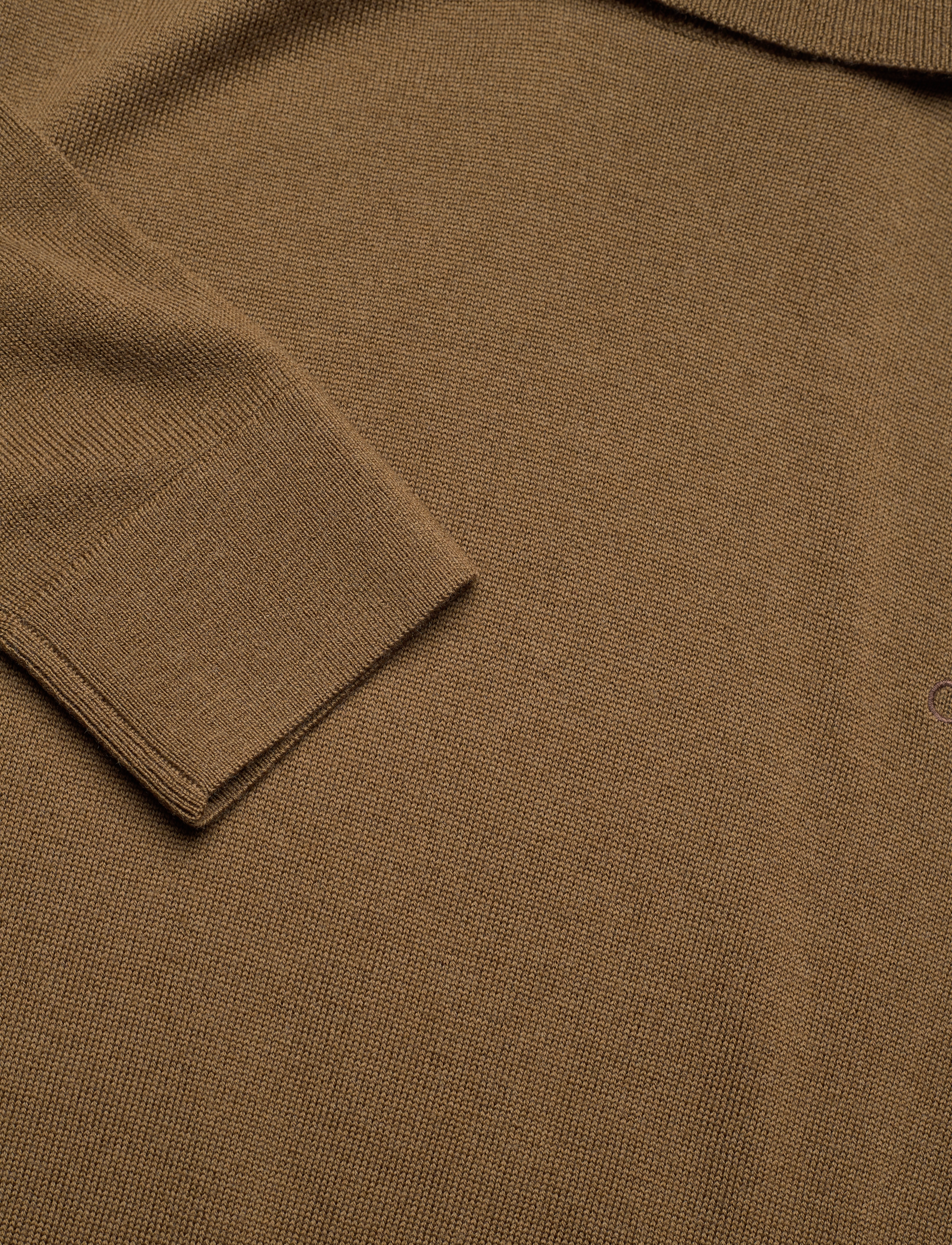Calvin Klein - MERINO RWS TURTLE NECK - chester brown - 2