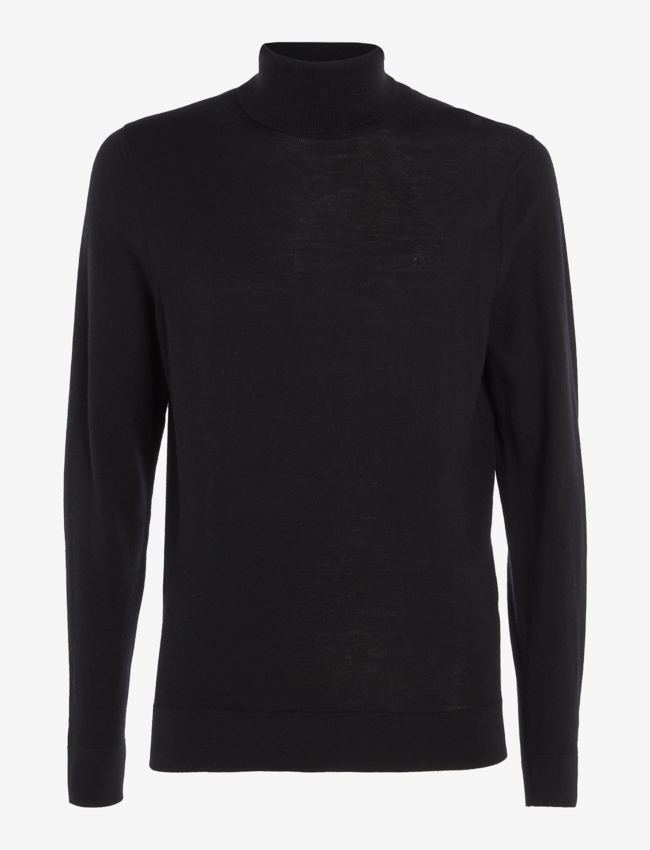 Calvin Klein - SUPERIOR WOOL TURTLE NECK - ck black - 1