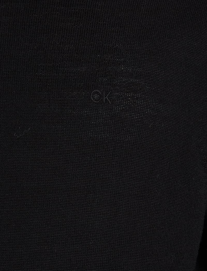 Calvin Klein - SUPERIOR WOOL TURTLE NECK - ck black - 5