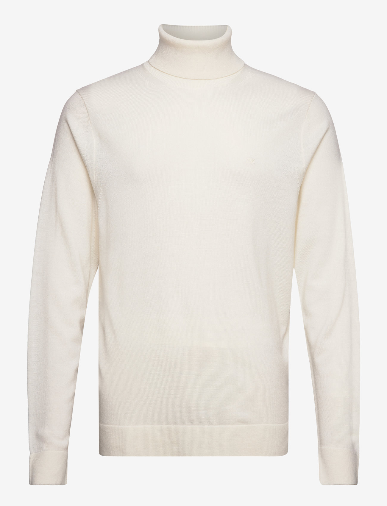 Calvin Klein - SUPERIOR WOOL TURTLE NECK - polokrage - egret - 1