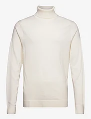 Calvin Klein - MERINO RWS TURTLE NECK - podstawowa odzież z dzianiny - egret - 0