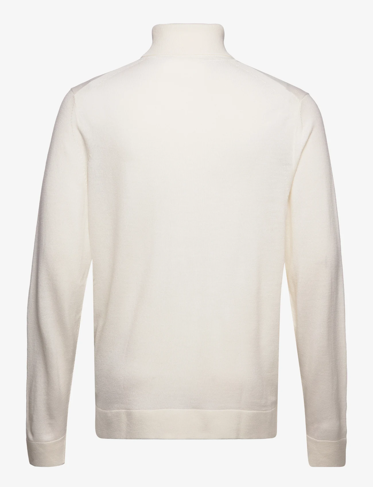 Calvin Klein - MERINO RWS TURTLE NECK - podstawowa odzież z dzianiny - egret - 1