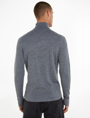 Calvin Klein - SUPERIOR WOOL TURTLE NECK - perusneuleet - mid grey heather - 2