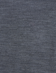 Calvin Klein - MERINO RWS TURTLE NECK - basic adījumi - mid grey heather - 5