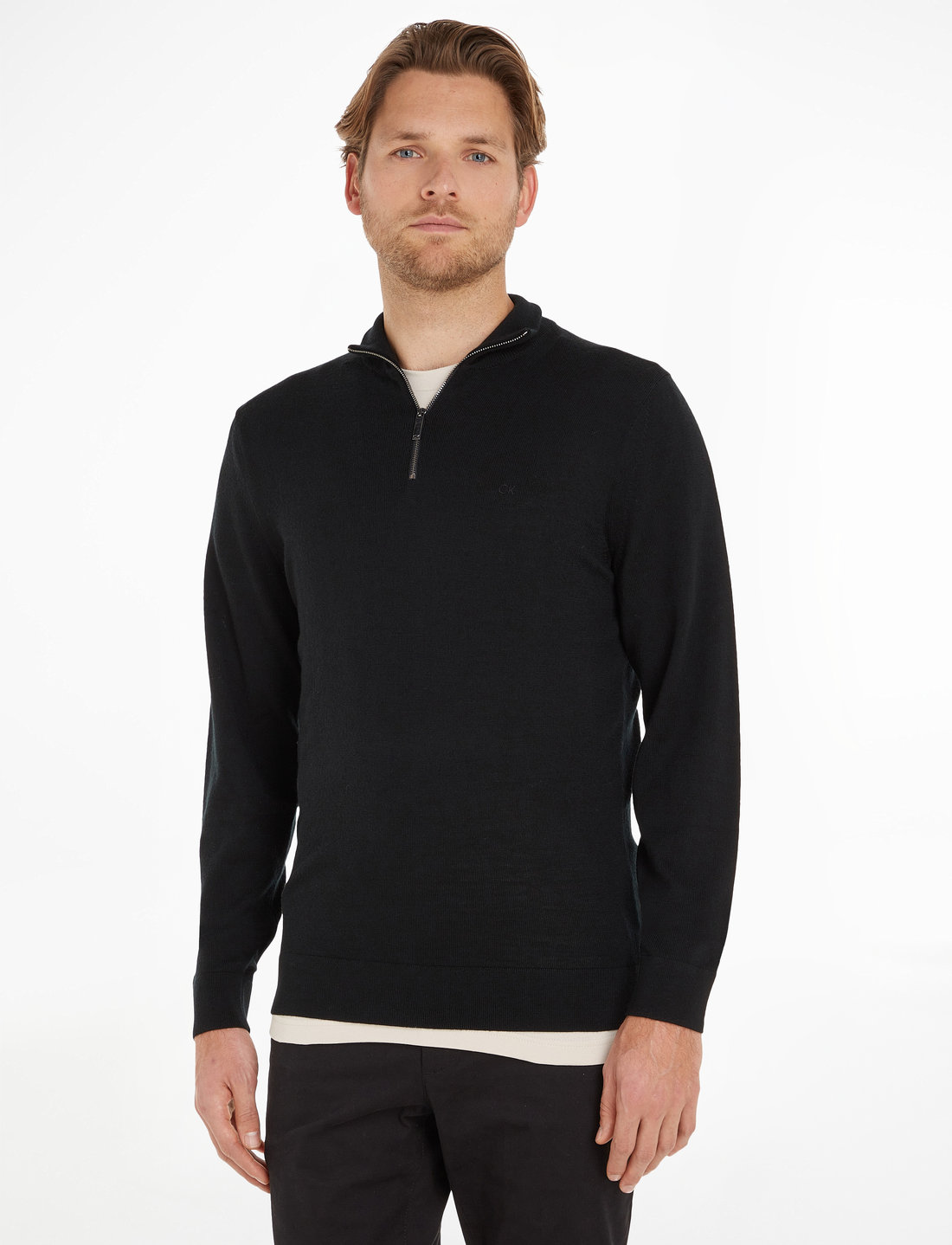 Quarter zip 2025 merino sweater