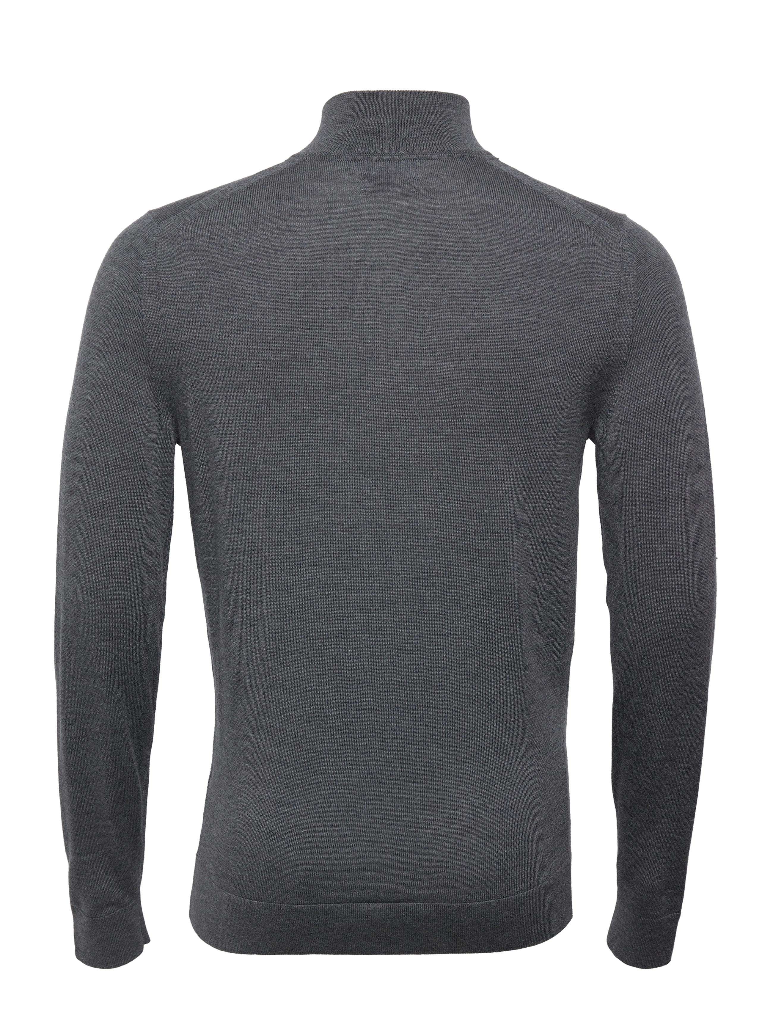 Calvin Klein - MERINO ZIP THROUGH JACKET - dark grey heather - 1