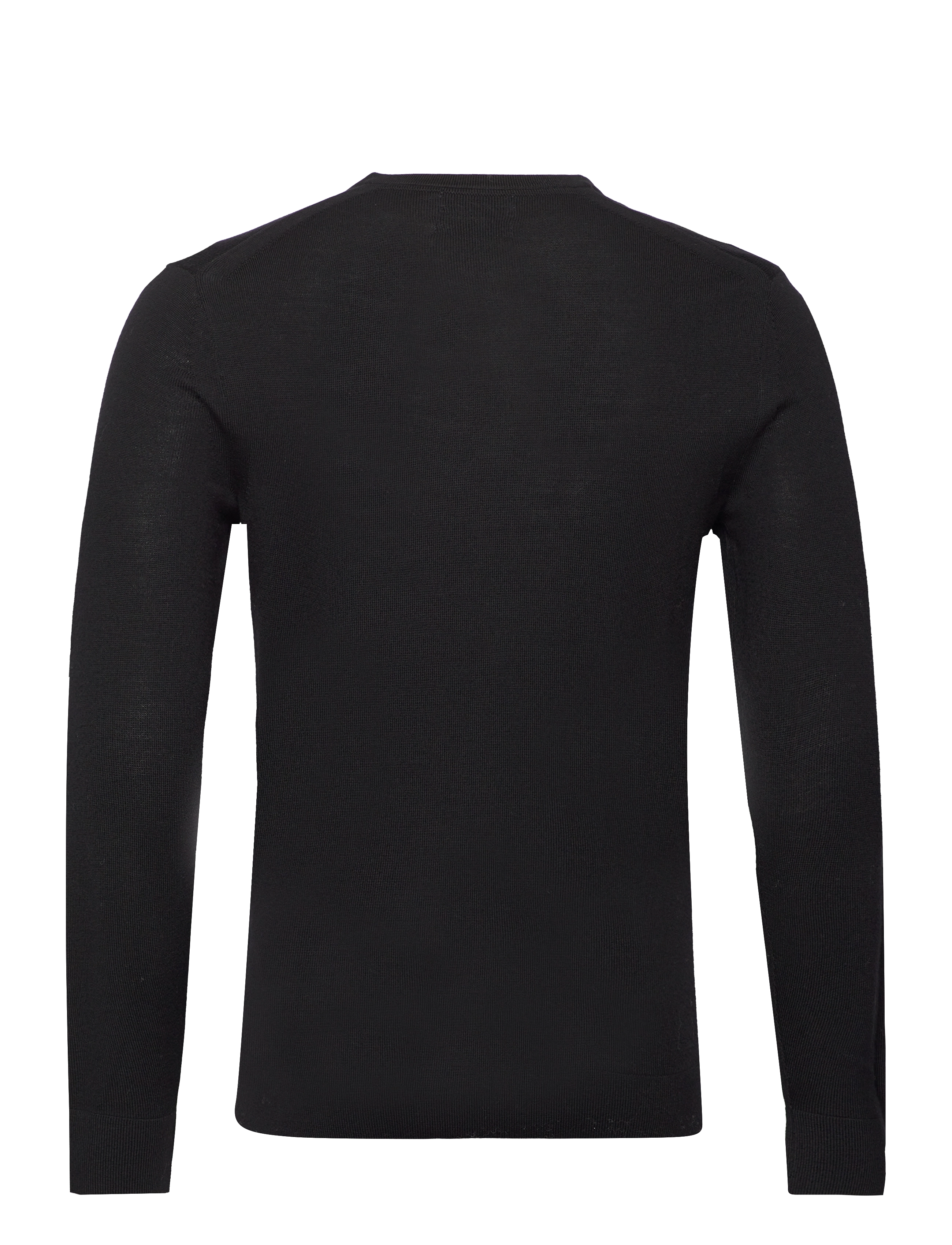 Calvin Klein - MERINO VNECK SWEATER - ck black - 1