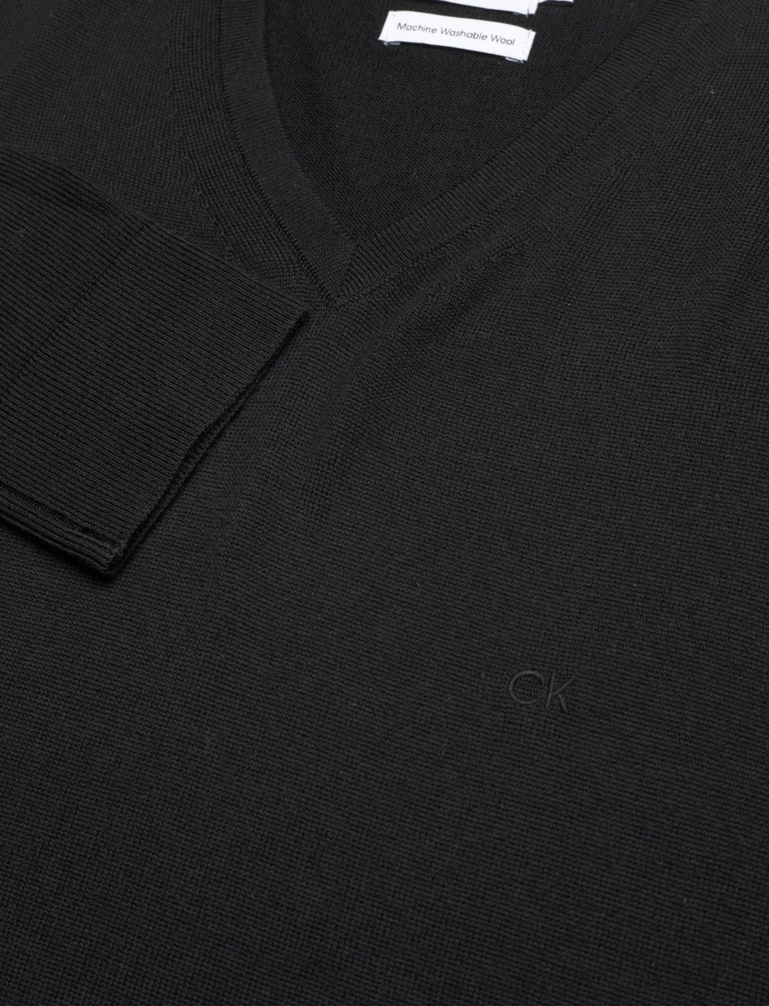 Calvin Klein Merino Vneck Sweater Knitted V necks Boozt