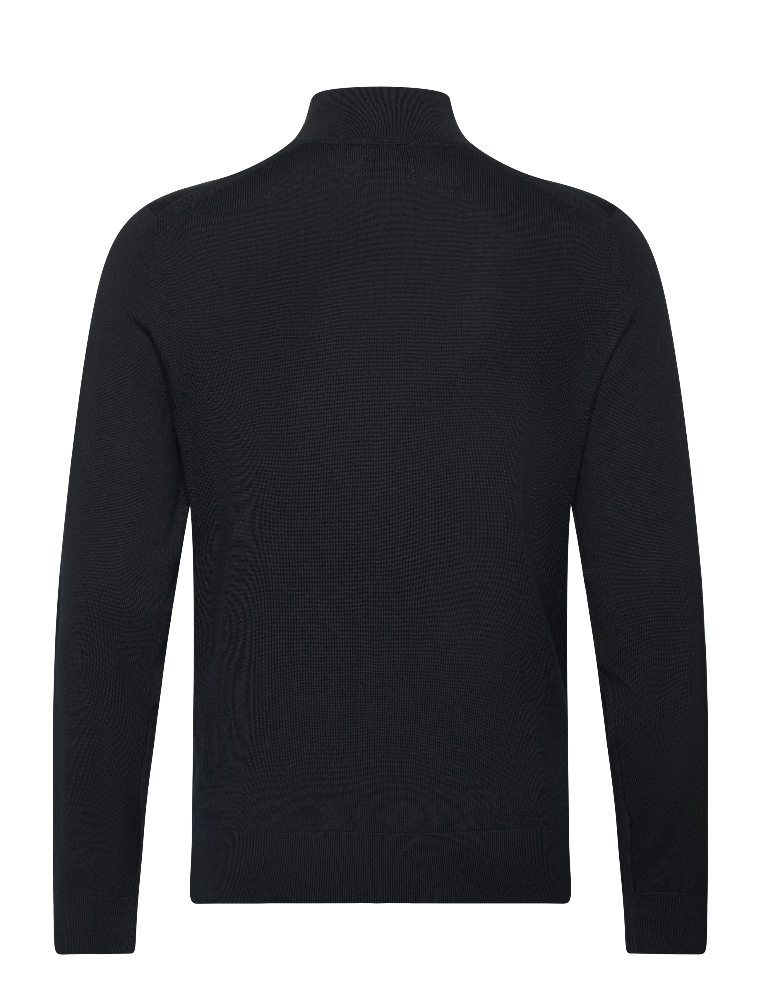 Calvin Klein - MERINO MOCK NECK SWEATER - ck black - 1