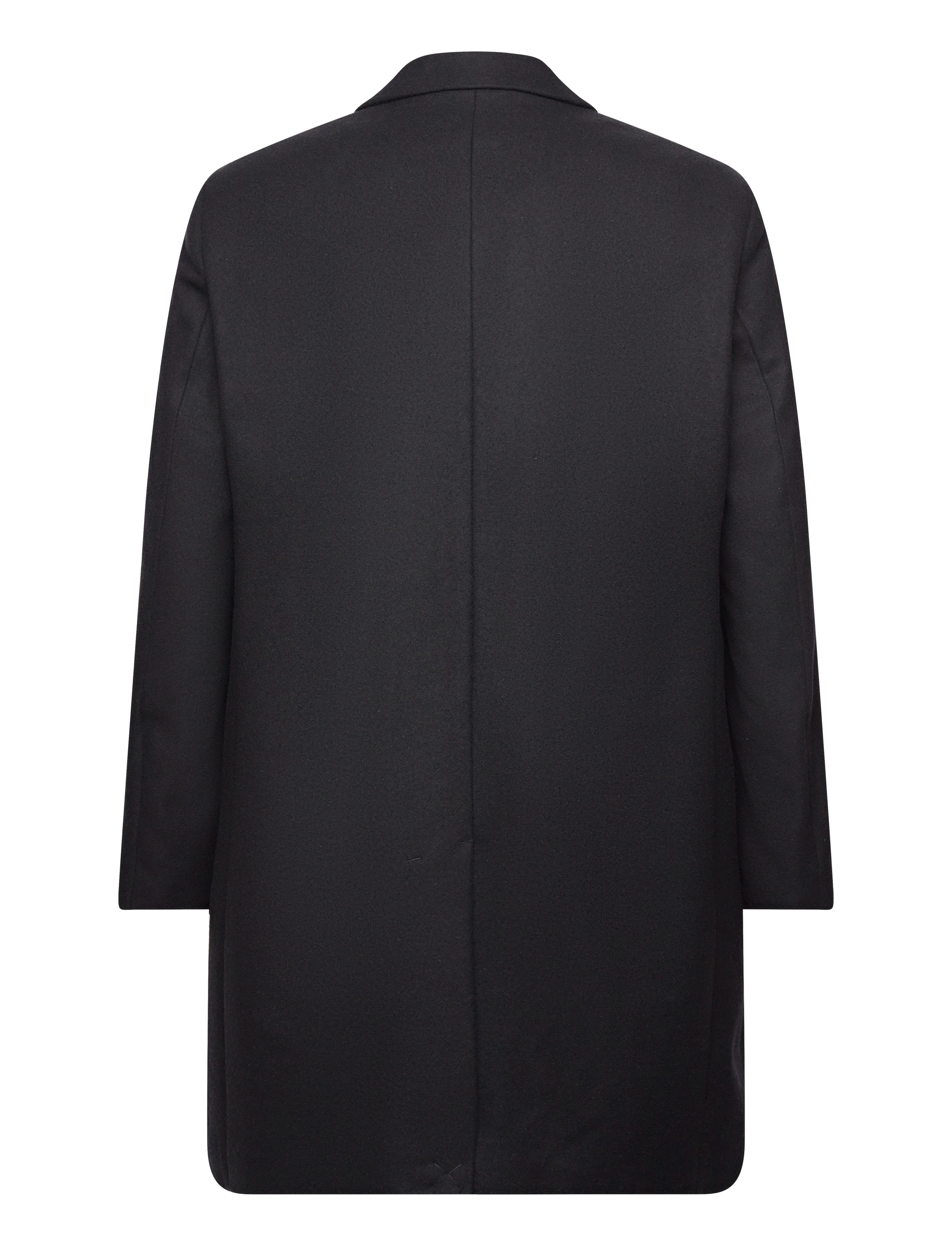 Calvin Klein - RECYCLED WOOL CASHMERE COAT - ck black - 1