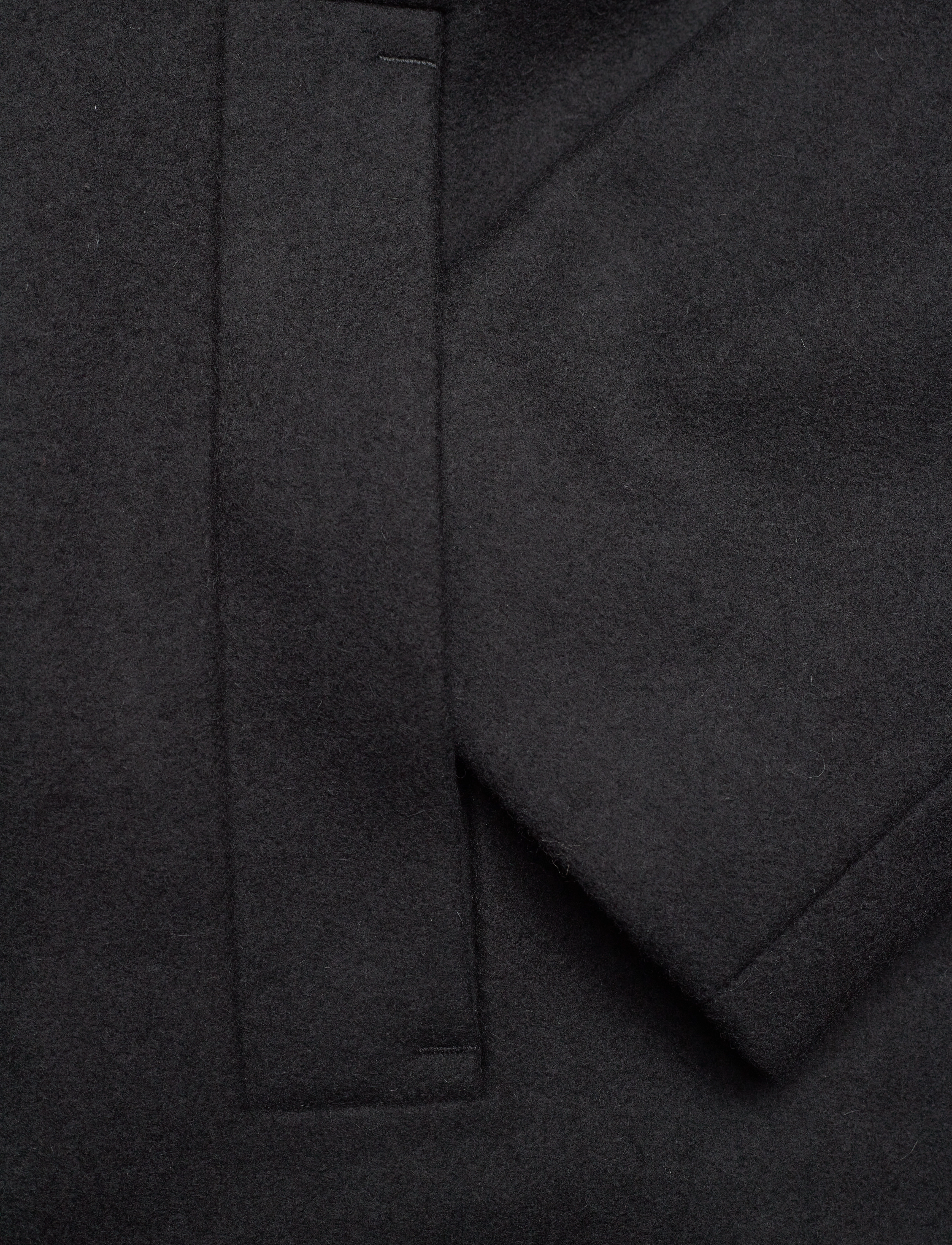 Calvin Klein - RECYCLED WOOL CASHMERE COAT - ck black - 3