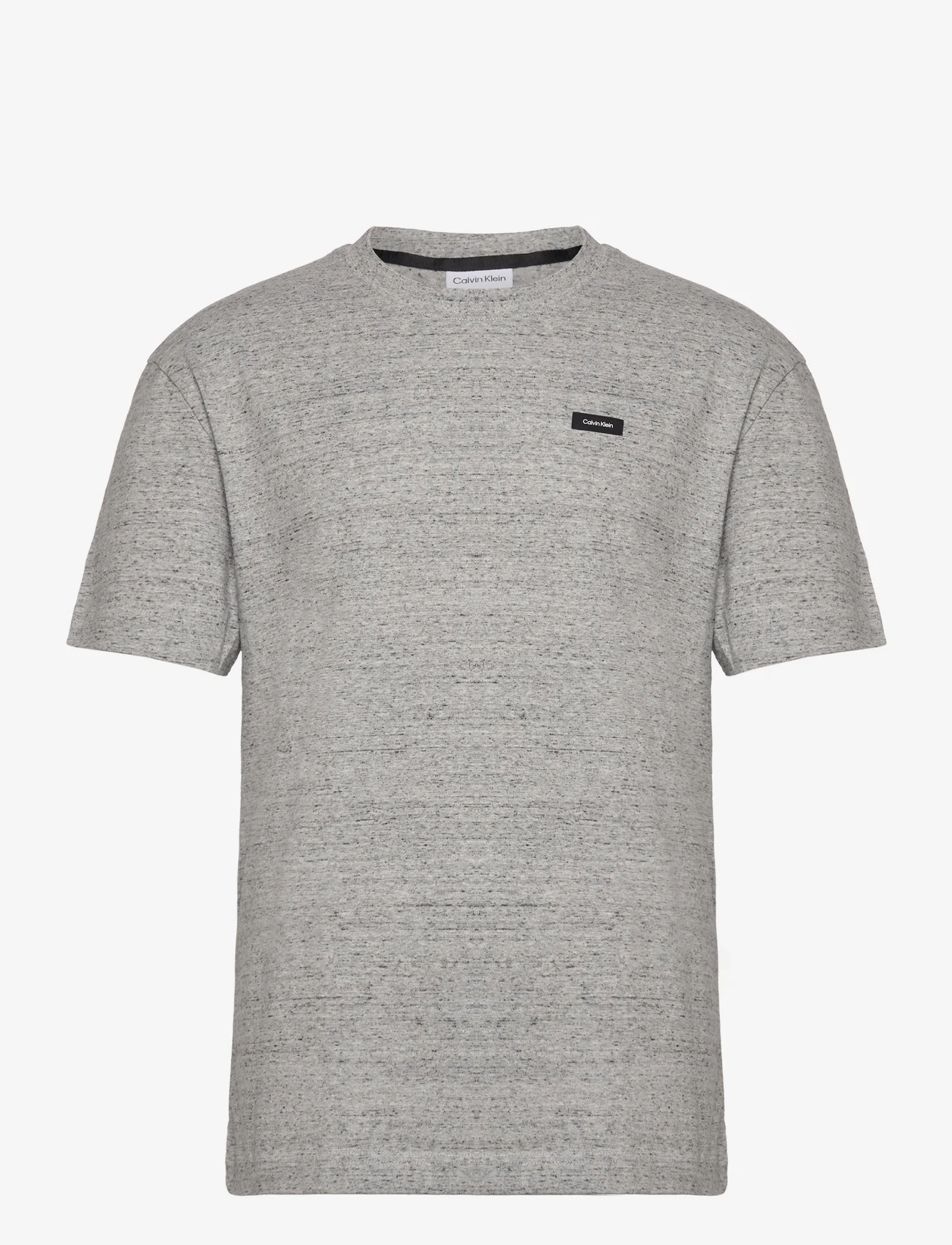 Calvin Klein - COTTON COMFORT FIT T-SHIRT - basic t-shirts - mid grey heather - 0