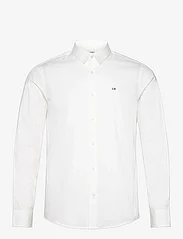 Calvin Klein - POPLIN STRETCH SLIM SHIRT - biznesowa - bright white - 0