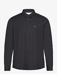 Calvin Klein - POPLIN STRETCH SLIM SHIRT - dalykinio stiliaus marškiniai - ck black - 0