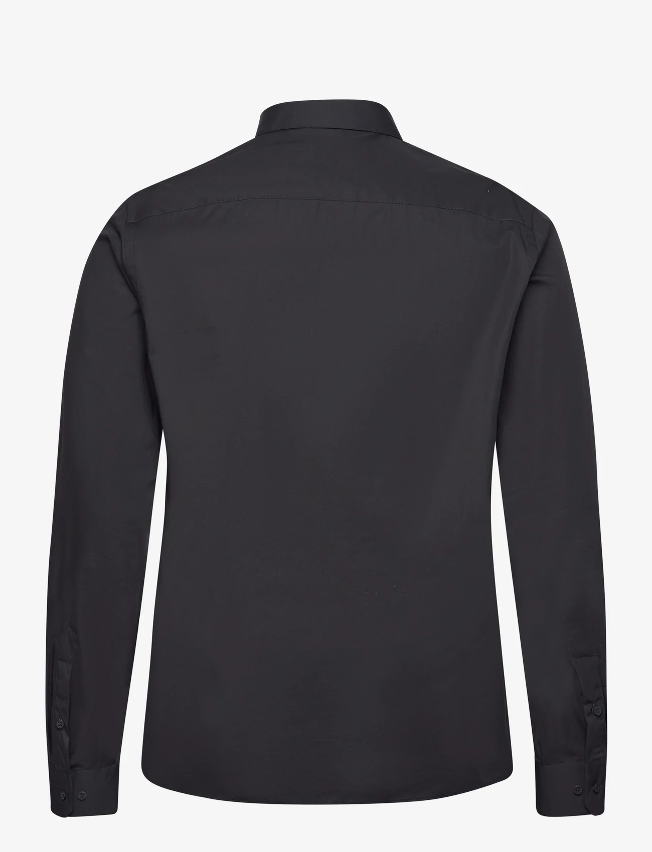 Calvin Klein - POPLIN STRETCH SLIM SHIRT - dalykinio stiliaus marškiniai - ck black - 1