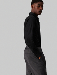 Calvin Klein - POPLIN STRETCH SLIM SHIRT - dalykinio stiliaus marškiniai - ck black - 2