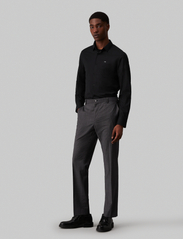 Calvin Klein - POPLIN STRETCH SLIM SHIRT - lietišķā stila krekli - ck black - 4