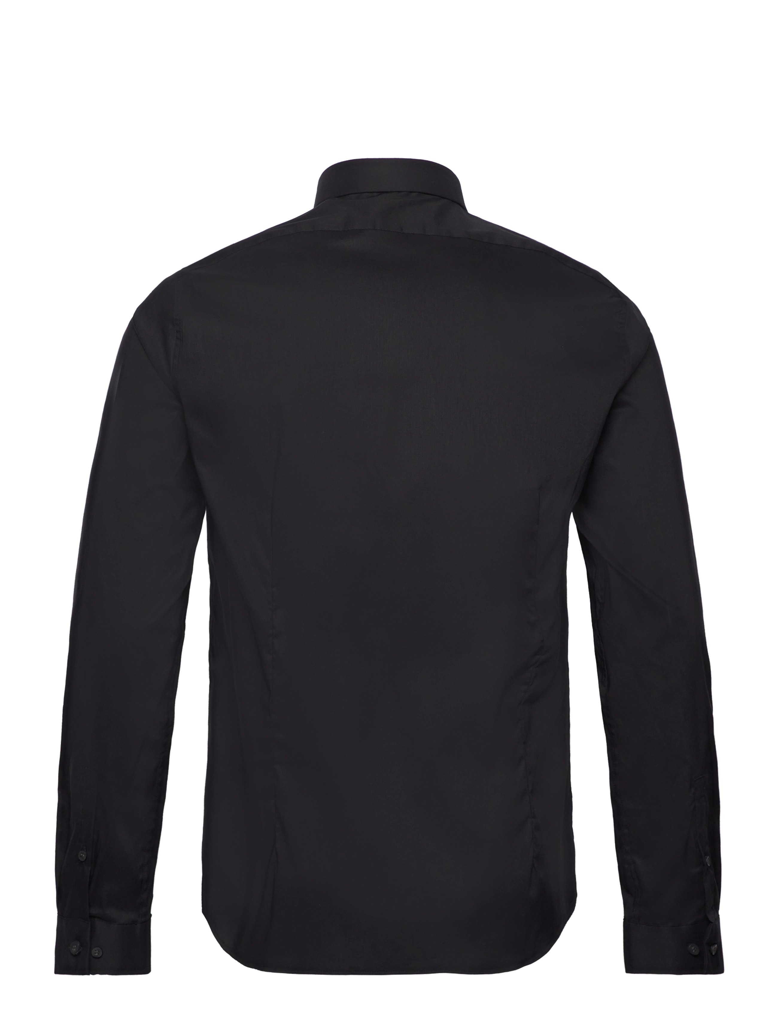Calvin Klein - STAINSHIELD SOLID HP ESLIM SHIRT - black - 1