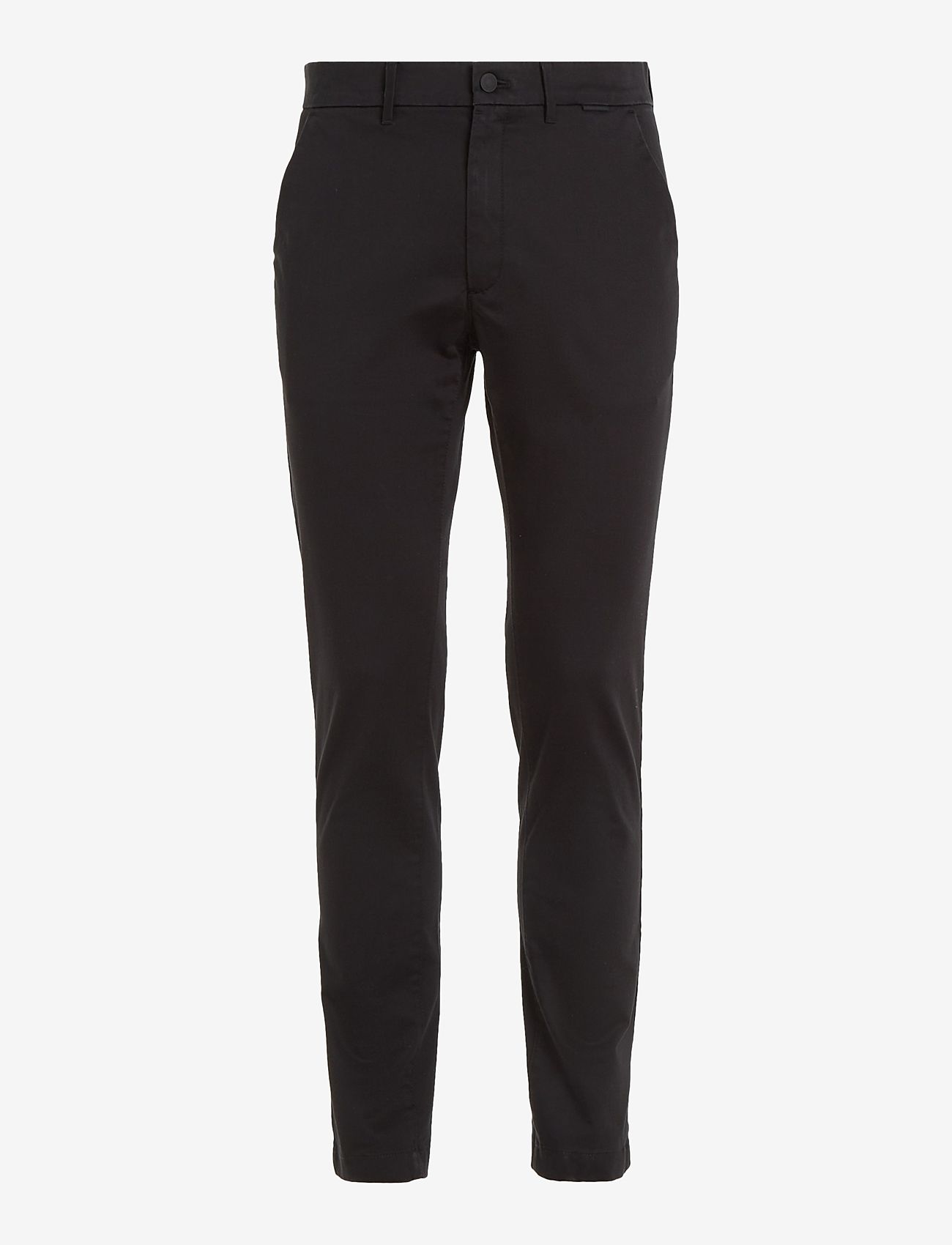Calvin Klein - SATEEN STRETCH SLIM CHINO - chinos - ck black - 1