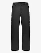 MODERN TWILL RELAXED PANTS - CK BLACK
