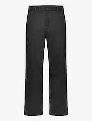 Calvin Klein - MODERN TWILL RELAXED PANTS - chinosy - ck black - 0