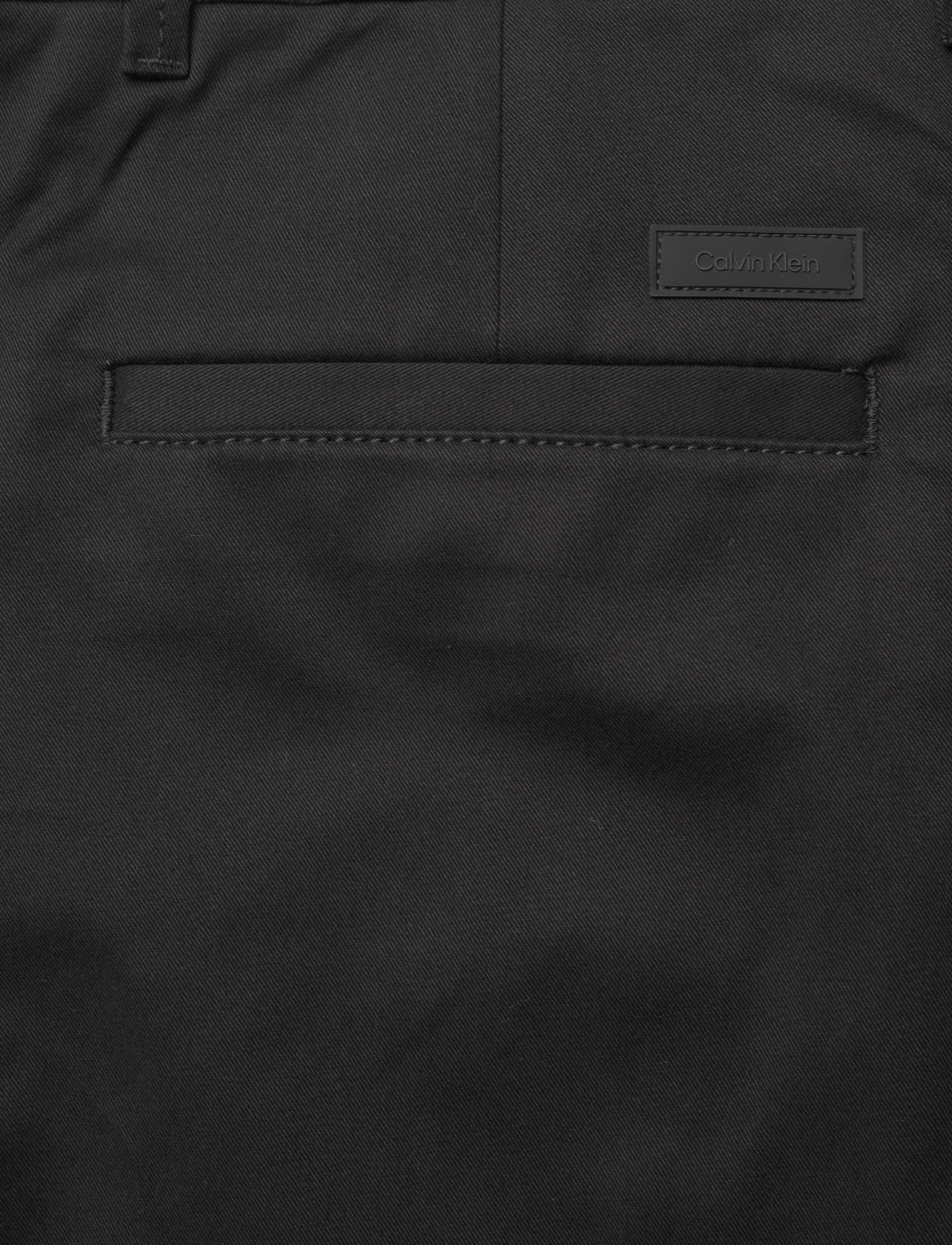 Calvin Klein - MODERN TWILL RELAXED PANTS - ck black - 4