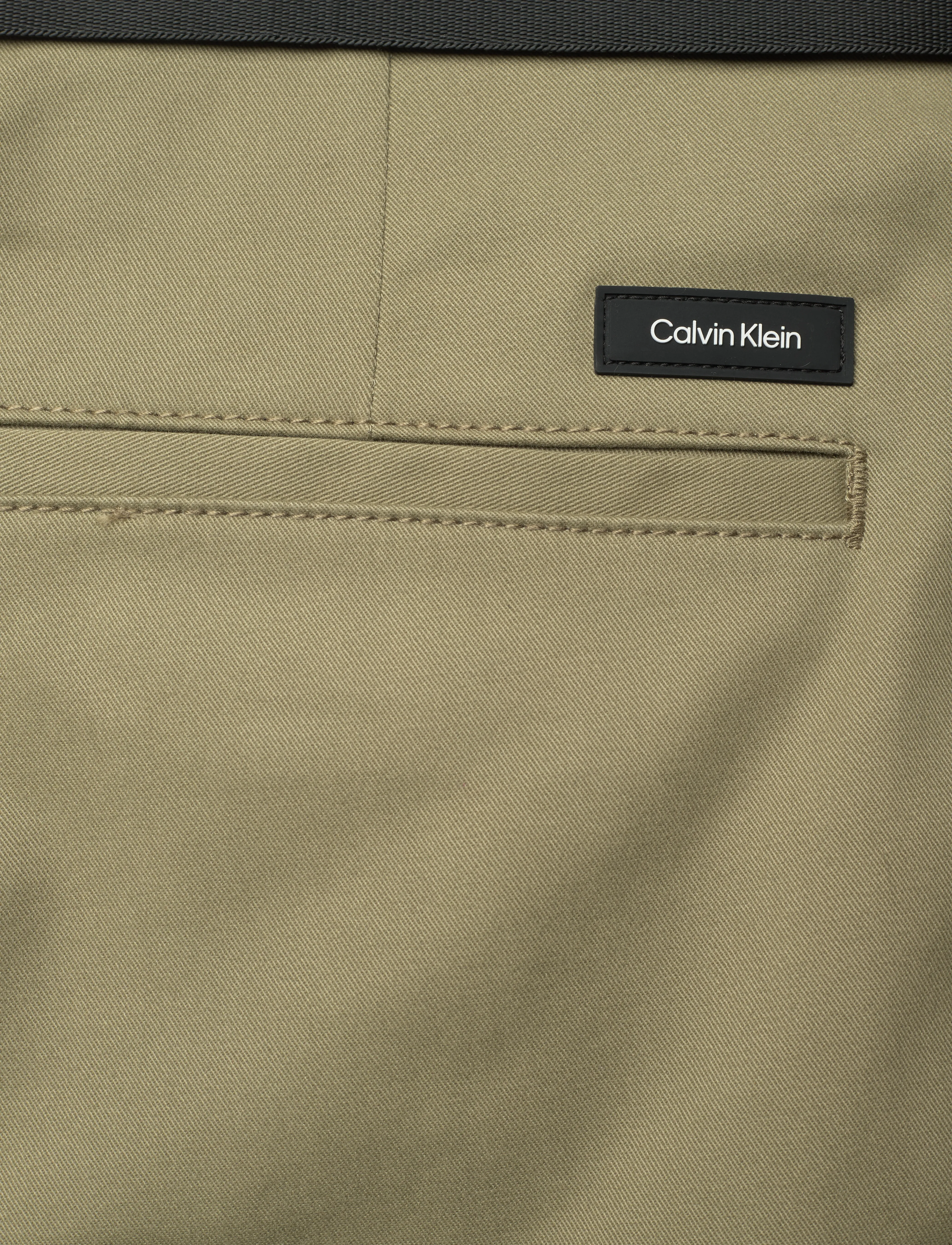 Calvin Klein - MODERN TWILL SLIM CHINO - delta green - 4