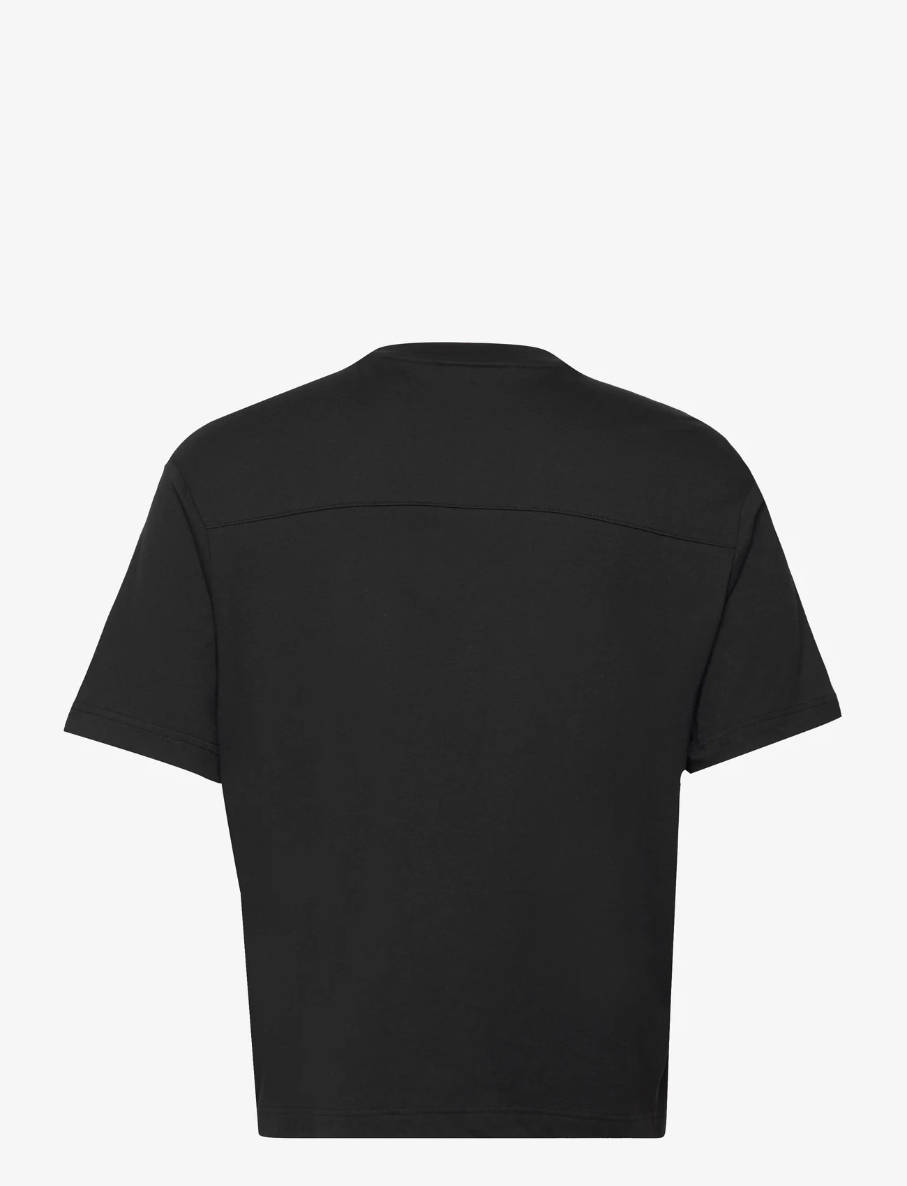 Calvin Klein - SPACE DYE LOGO MOD COMF T-SHIRT - t-shirts - ck black - 1