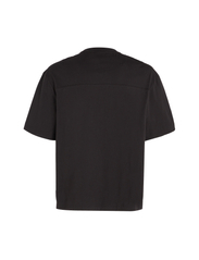 Calvin Klein - SPACE DYE LOGO MOD COMF T-SHIRT - marškinėliai trumpomis rankovėmis - ck black - 6