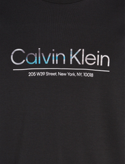 Calvin Klein - GLITCH LOGO MODERN COMFORT TEE - lyhythihaiset - ck black - 7