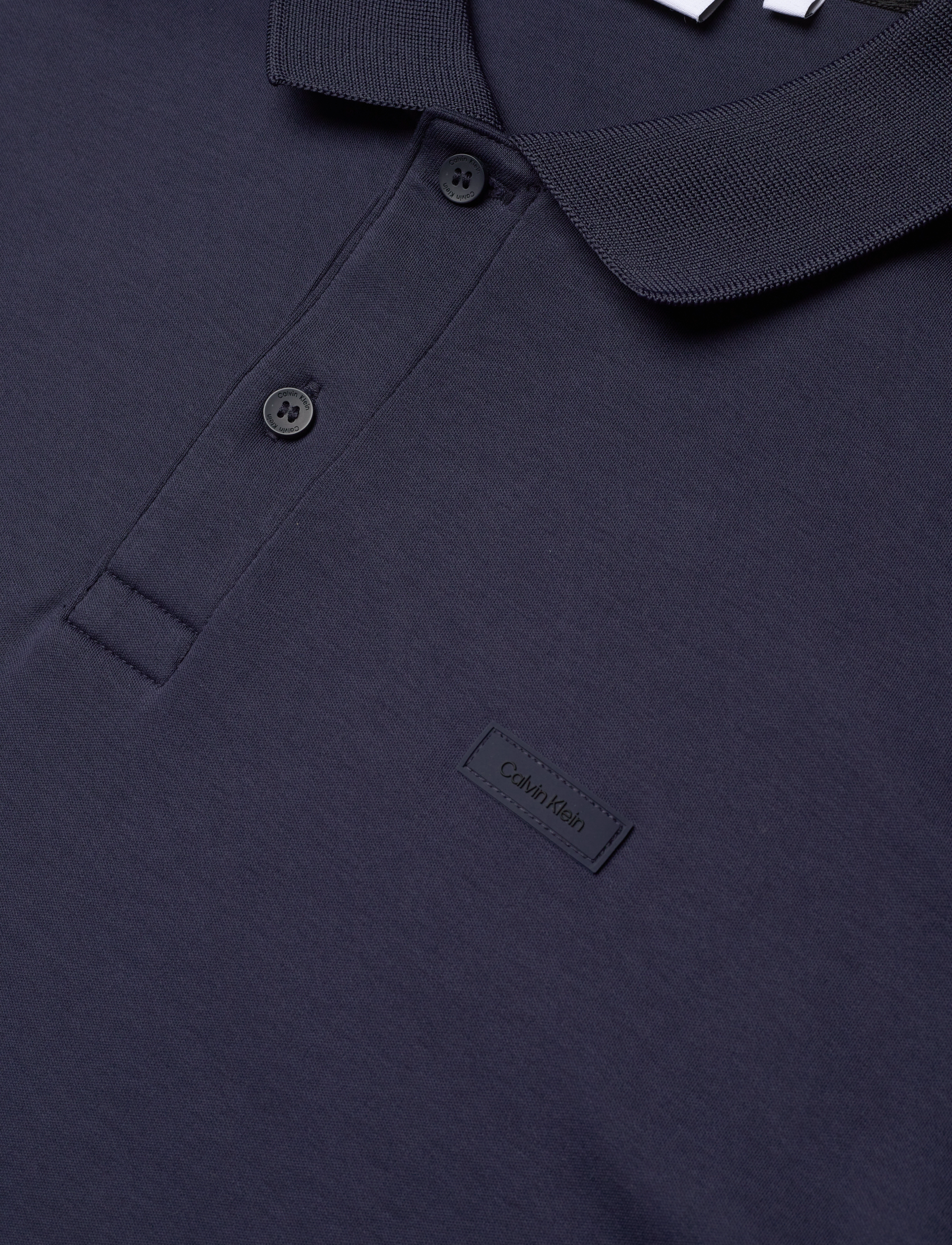 Calvin Klein - SMOOTH COTTON COMFORT POLO - night sky - 5