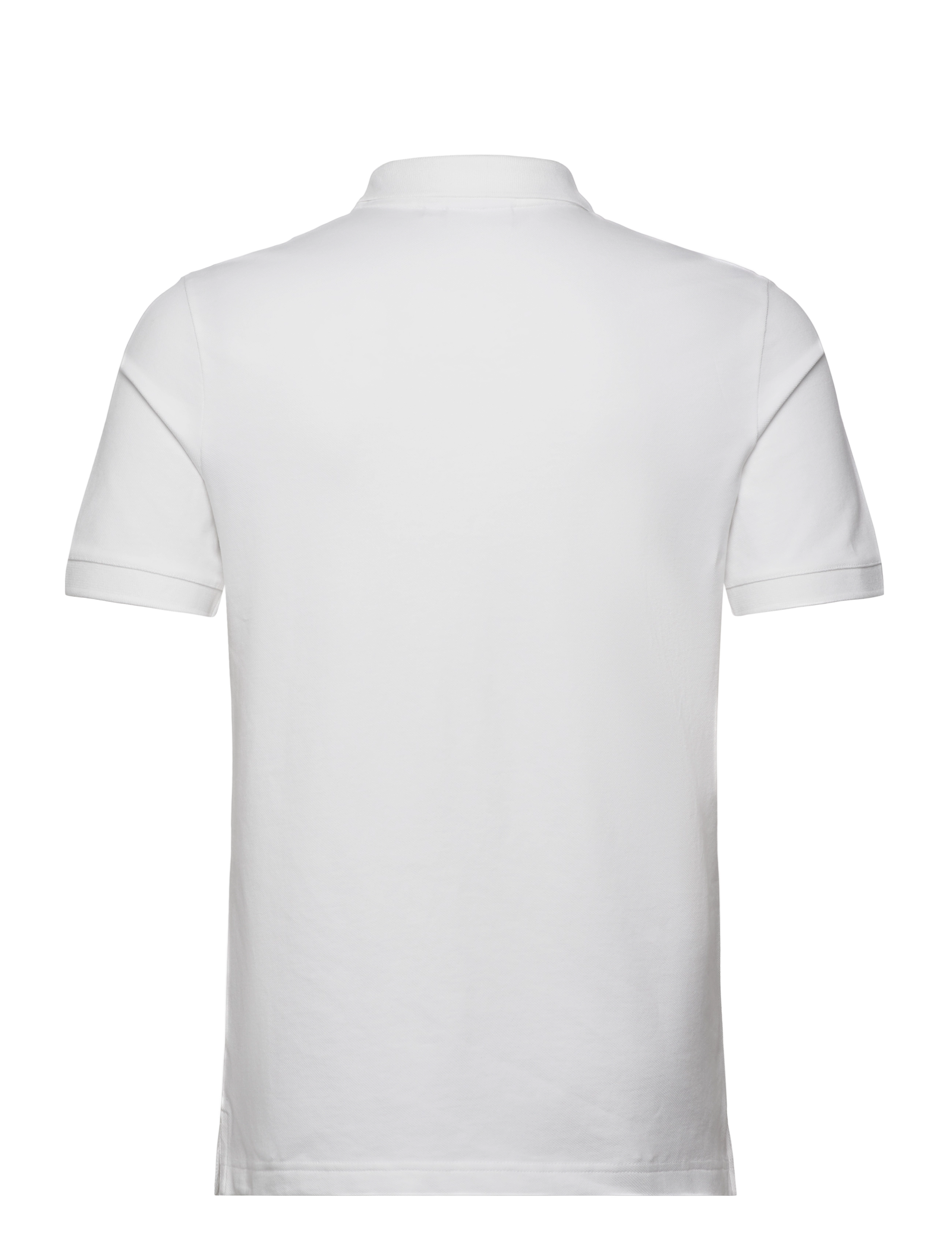 Calvin Klein - STRETCH PIQUE SLIM POLO - short-sleeved polos - bright white - 2