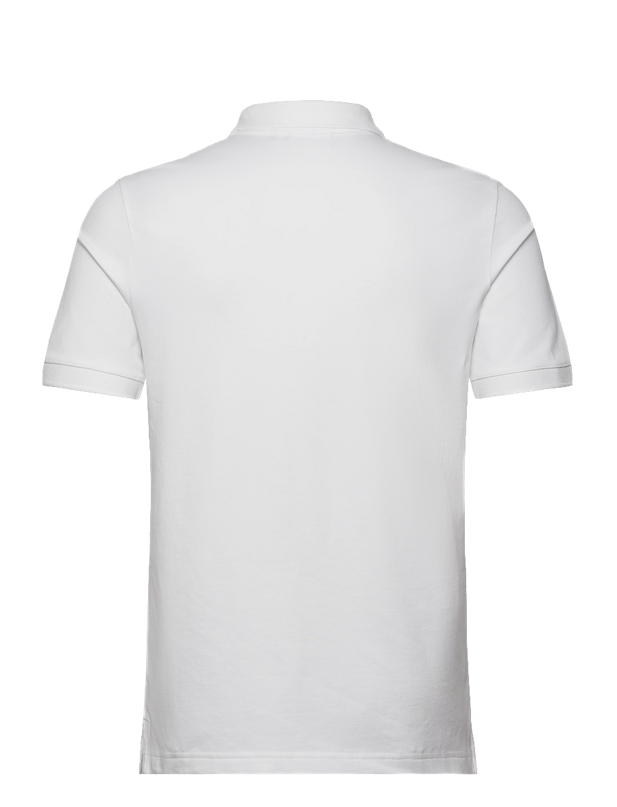 Calvin Klein - STRETCH PIQUE SLIM POLO - kurzärmelig - bright white - 2