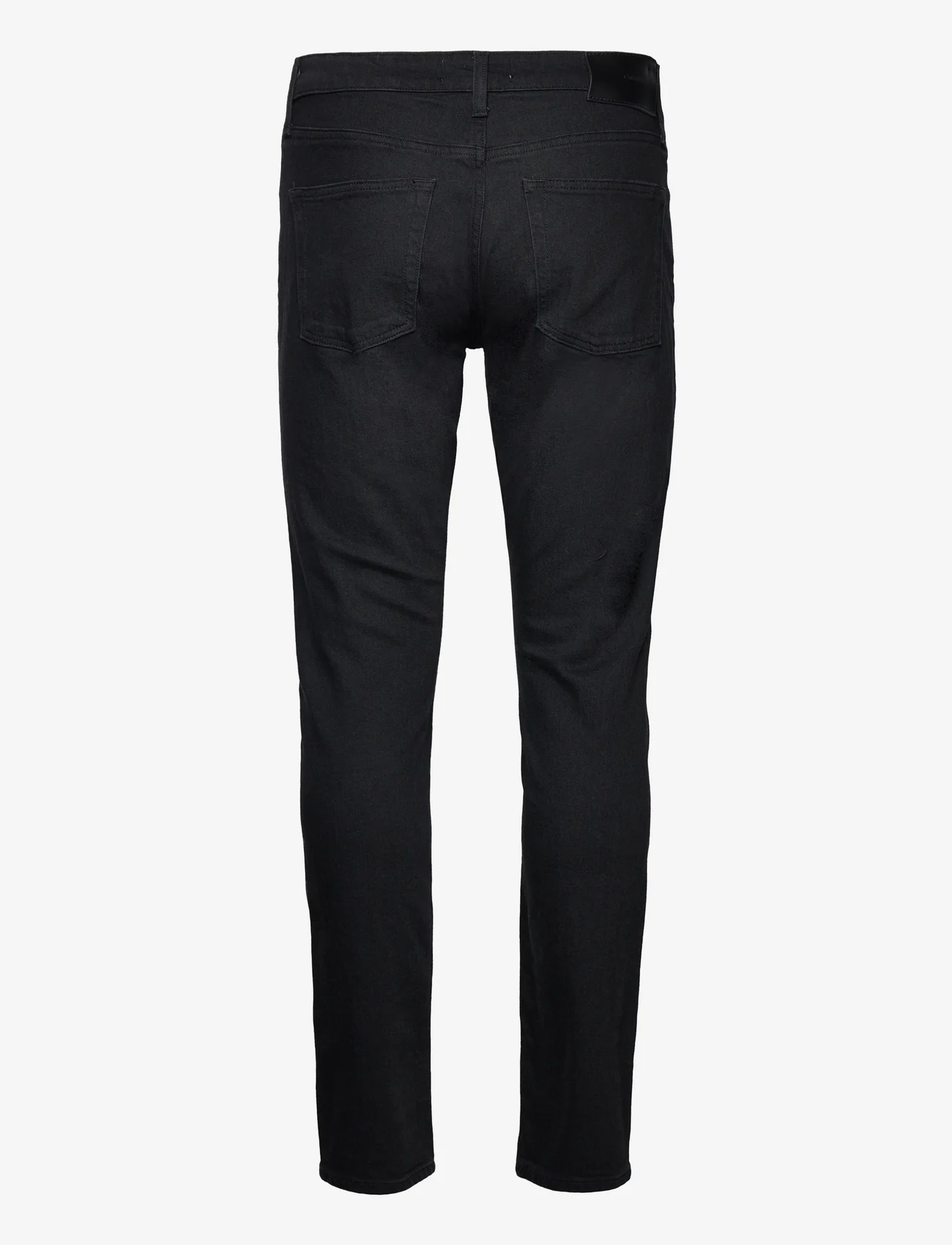 Calvin Klein - SLIM FIT RINSE BLACK - slim fit jeans - denim black - 1