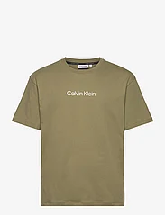 Calvin Klein - HERO LOGO COMFORT T-SHIRT - t-shirts - delta green - 0