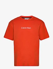 Calvin Klein - HERO LOGO COMFORT T-SHIRT - basic t-shirts - spicy orange - 0