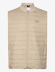 Calvin Klein - QUILTED CRINKLE VEST - spring jackets - fresh clay - 0