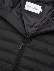 Calvin Klein - QUILTED CRINKLE JACKET HOOD - winter jackets - ck black - 2