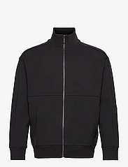 Calvin Klein - COMFORT DEBOSSED LOGO JACKET - sweatshirts - ck black - 0