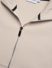 Calvin Klein - COMFORT DEBOSSED LOGO JACKET - swetry - stony beige - 2