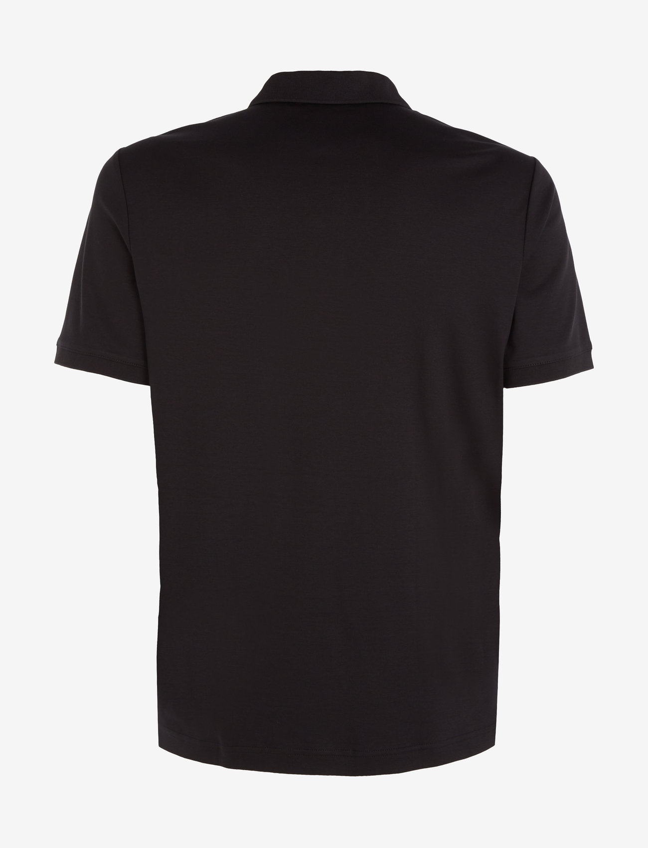 Calvin Klein - SMOOTH COTTON  SLIM POLO - kortärmade pikéer - ck black - 1
