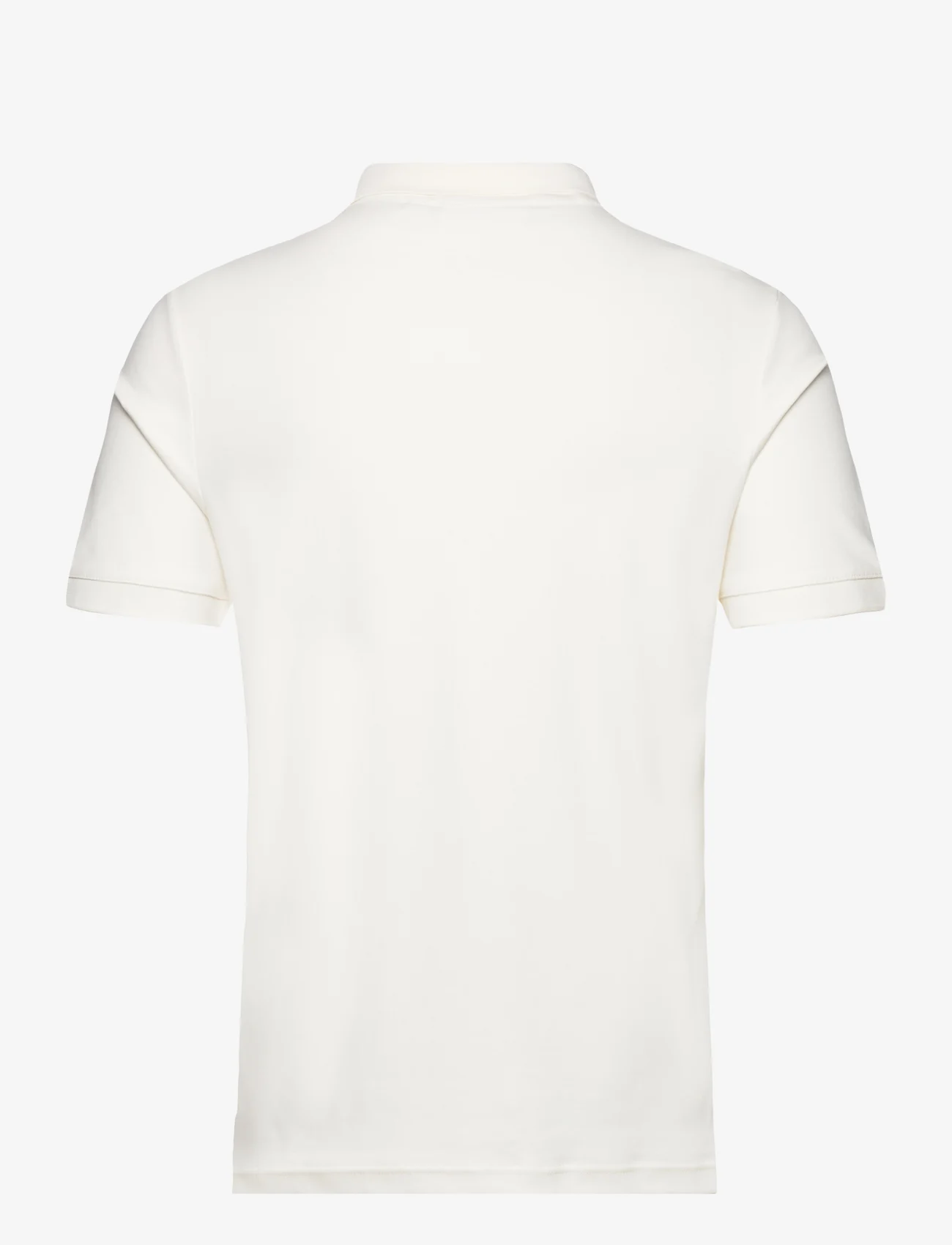 Calvin Klein - SMOOTH COTTON  SLIM POLO - polo marškinėliai trumpomis rankovėmis - egret - 1